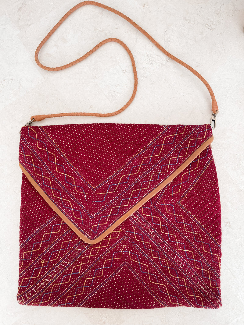 Vintage Embroidered Bag No24